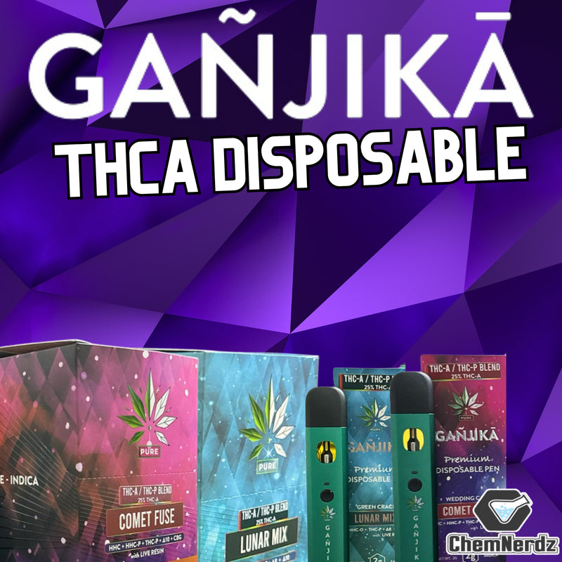 GANJIKA THCA LIVE RESIN COSMIC JUMBLE DISPOSABLE 10CT/DISPLAY