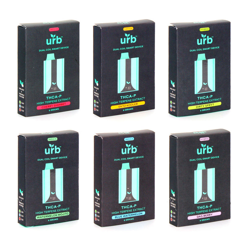 URB THCA-P  HIGH INTENSE EXTRACT 6G DISPOSABLE 6CT/DISPLAY