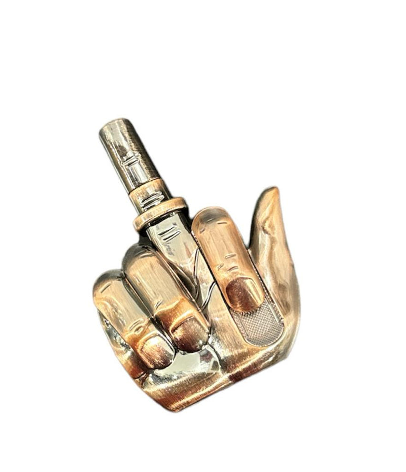GH-1680 CLICKIT MIDDLE FINGER WINDPROOF LIGHTER 12CT/DISPLAY
