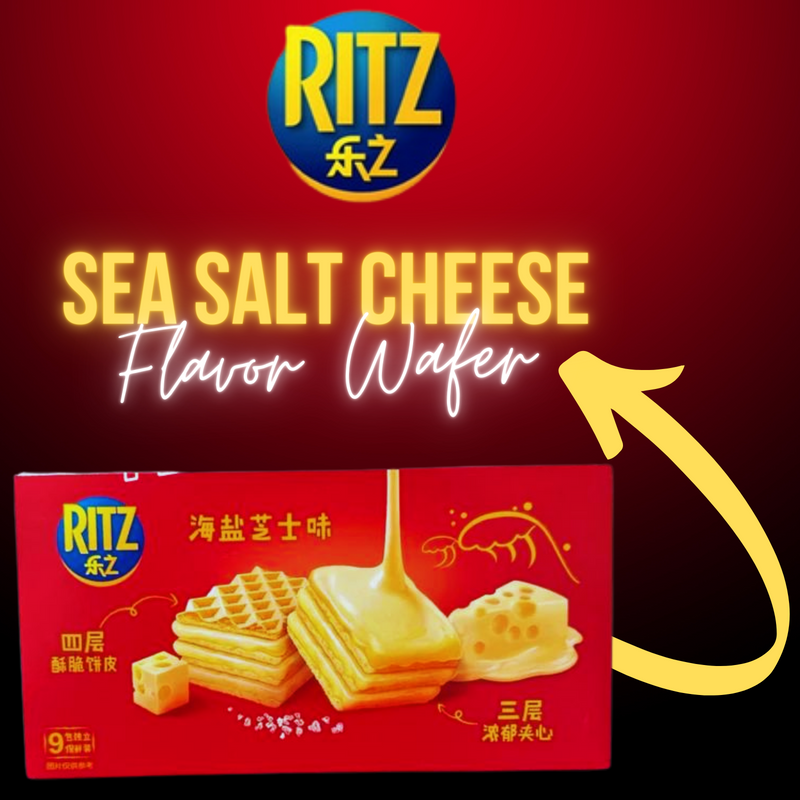 RITZ SEA SALT CHEESE FLAVOR WAFER 15PCS/CASE
