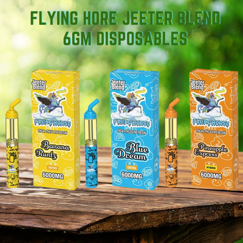 FLYING HORE JEETER BLEND 6GM DISPOSABLES 5CT
