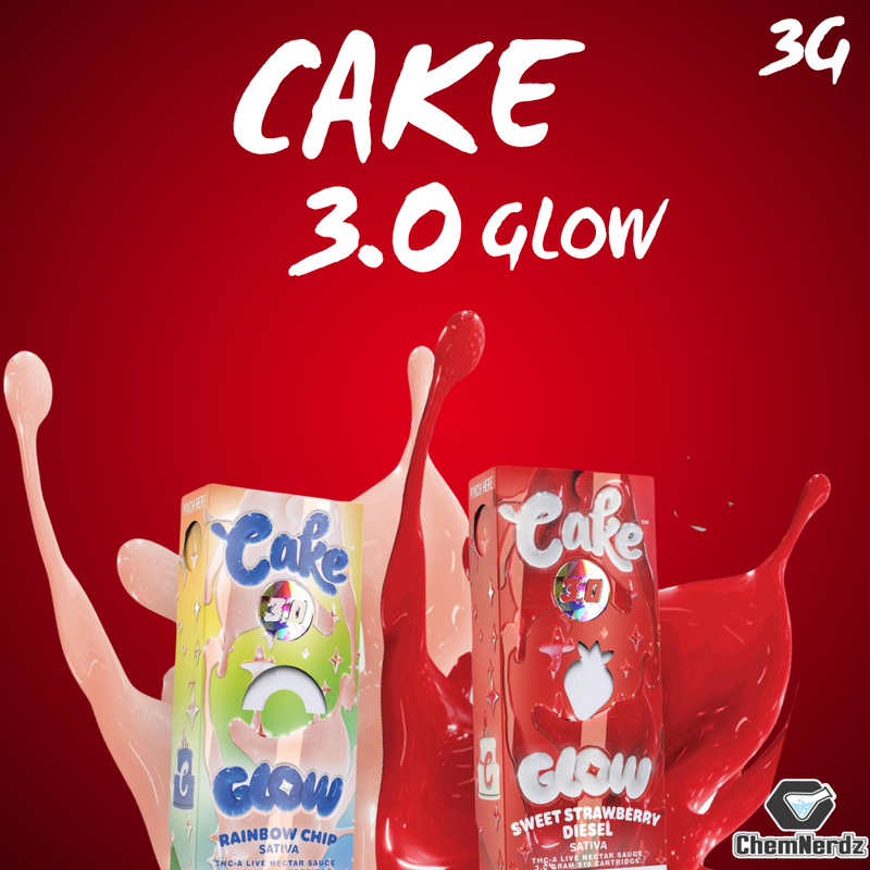 CAKE GLOW 3G LIVE NECTAR CARTS 5CT/DISPLAY