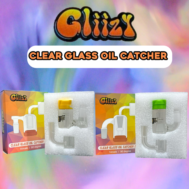 GLIIZY CLEAR GLASS OIL CATCHER 14/M 90D 1CT
