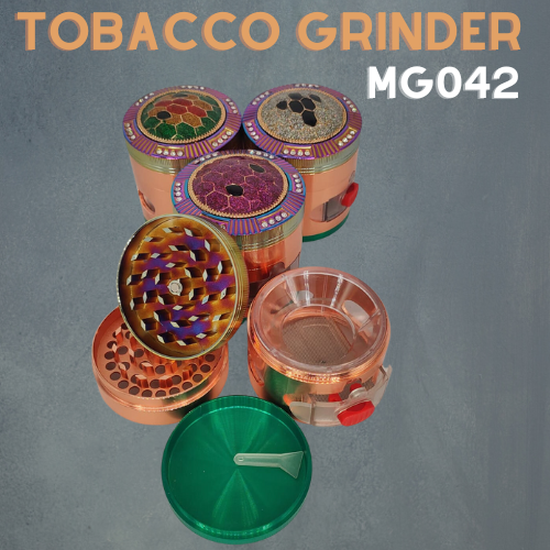 TOBACCO GRINDER 4 PART MG042 1CT