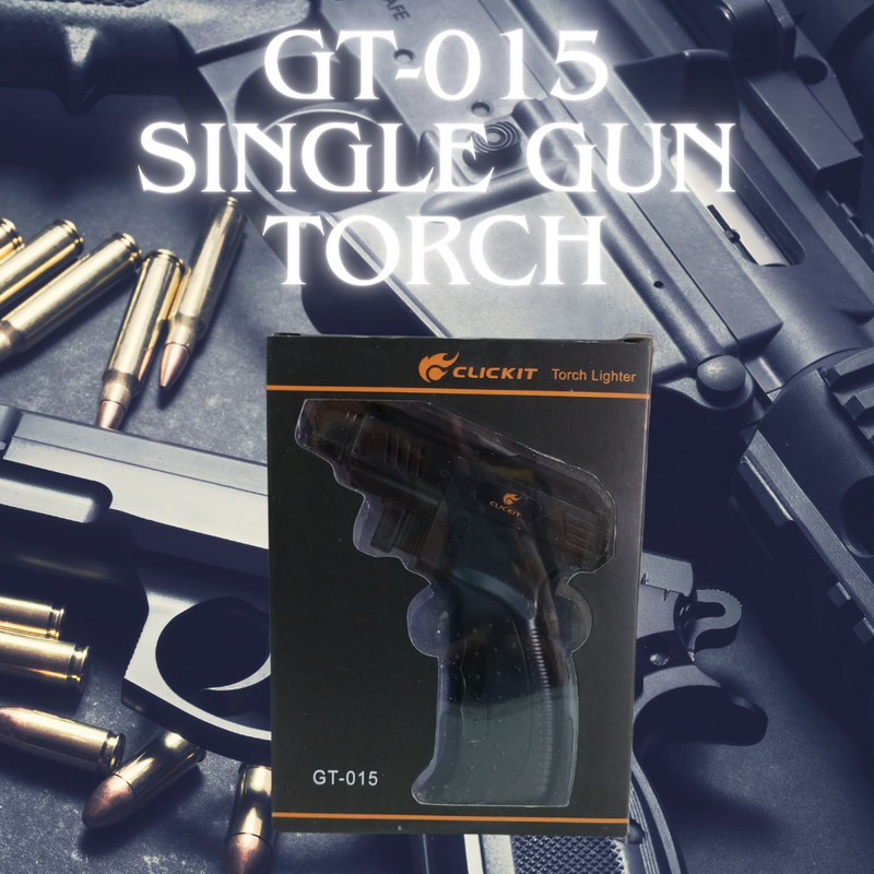 GT-015 SINGLE GUN TORCH 1CT/DISPLAY