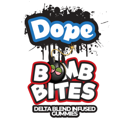 DOPE BOMB BITES DELTA 9 GUMMIES 200MG 10CT/DISPLAY