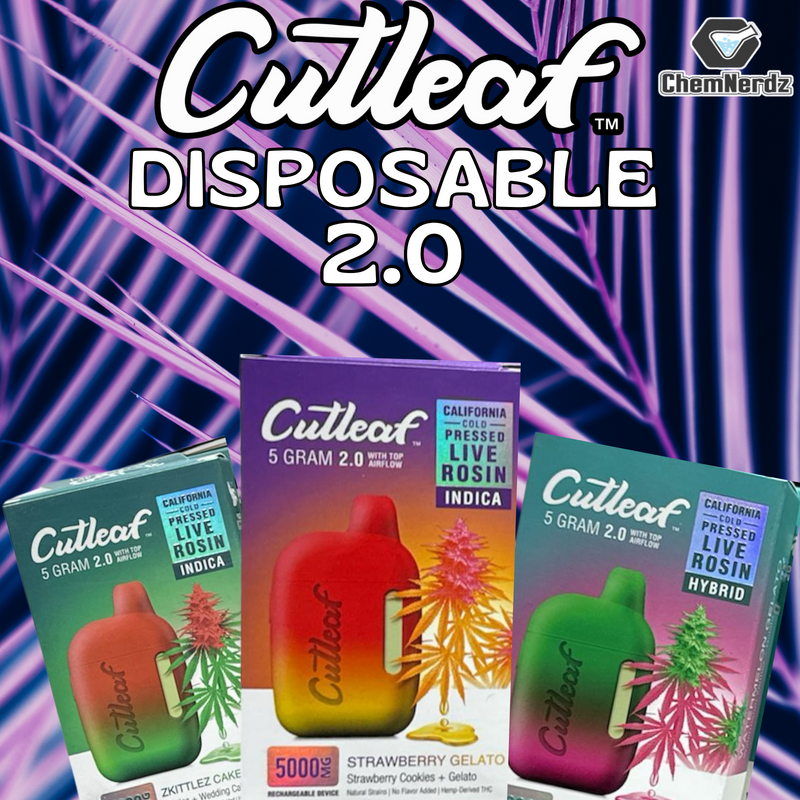CUTLEAF 5G 2.0 AIRFLOW DISPOSABLE 6CT/DISPLAY