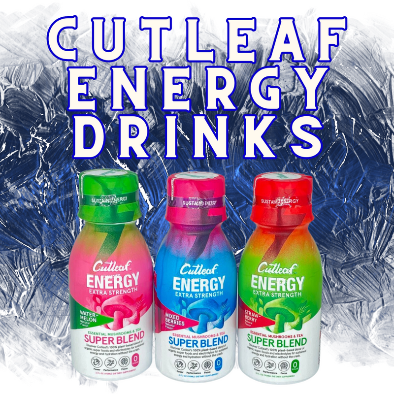CUTLEAF ENERGY DRINKS 10CT/DISPLAY