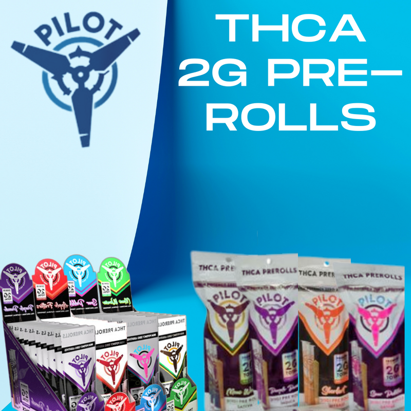 PILOT THCA 2G PRE-ROLLS 10CT/DISPLAY