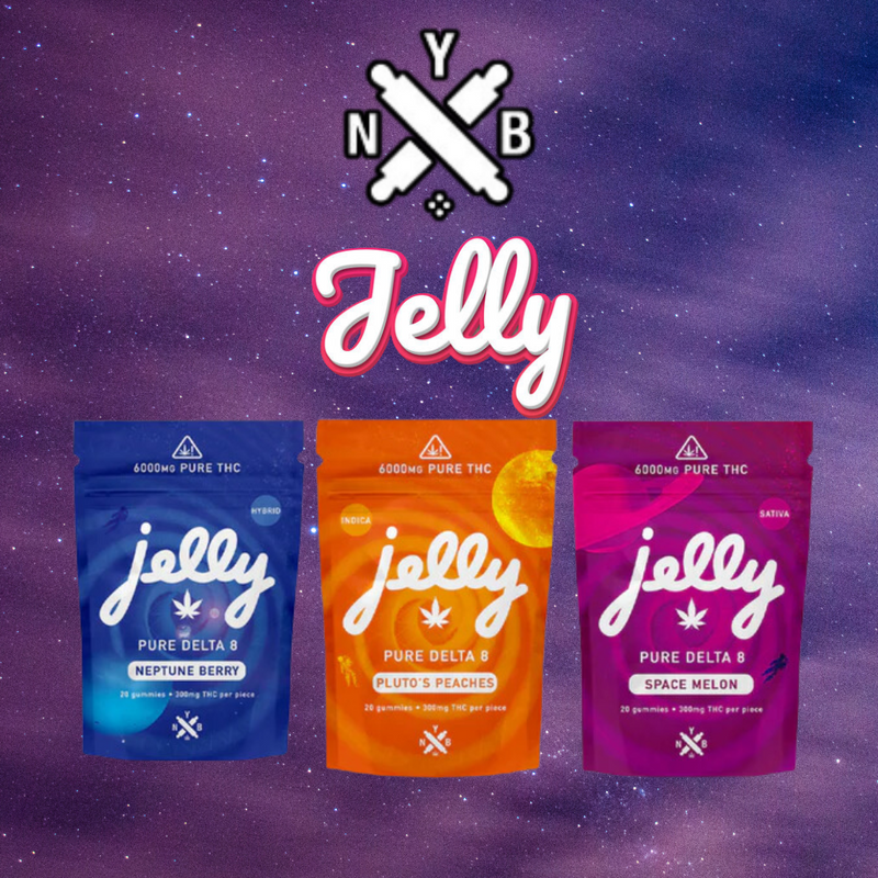 NYB (NOT YOUR BAKERY) JELLY 6000MG SPACE SERIES D8 GUMMIES 1CT