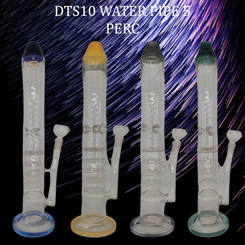 DTS10 WATER PIPE 5 PERC 1CT