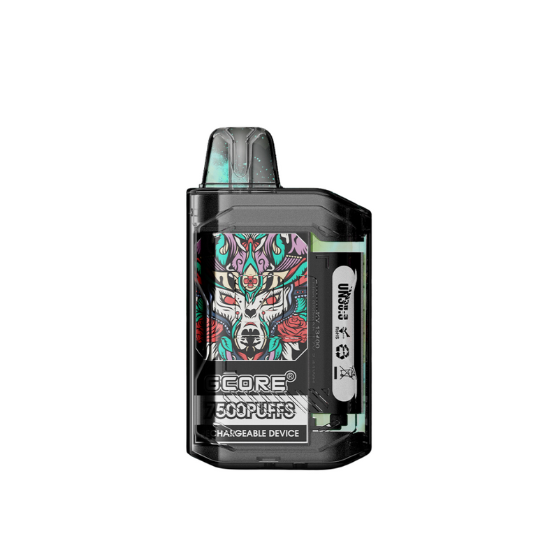 GCORE 7500 PUFFS RECHARGEABLE DISPOSABLE VAPE 5CT/DISPLAY