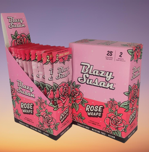 BLAZY SUSAN ROSE WRAPS 25CT/BOX