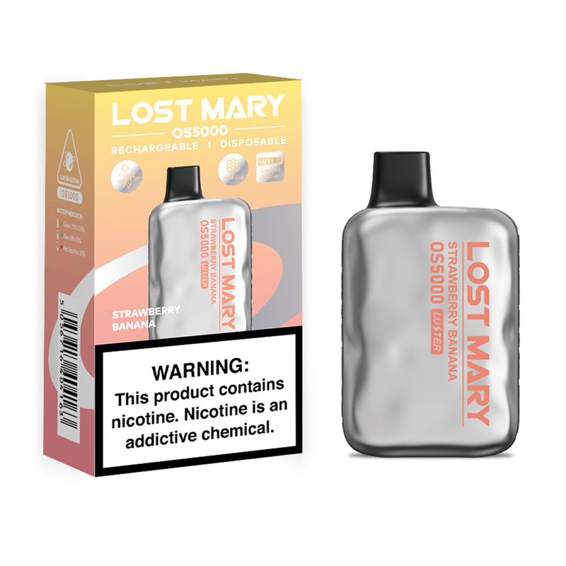 LOST MARY OS5000 RECHARGEABLE DISPOSABLE VAPE 10CT/DISPLAY