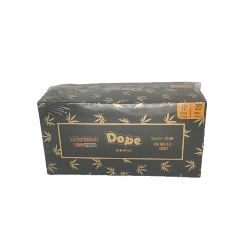 DOPE  PRE-ROLLED ORGANIC CONES REEFERS  12CT/DISPLAY