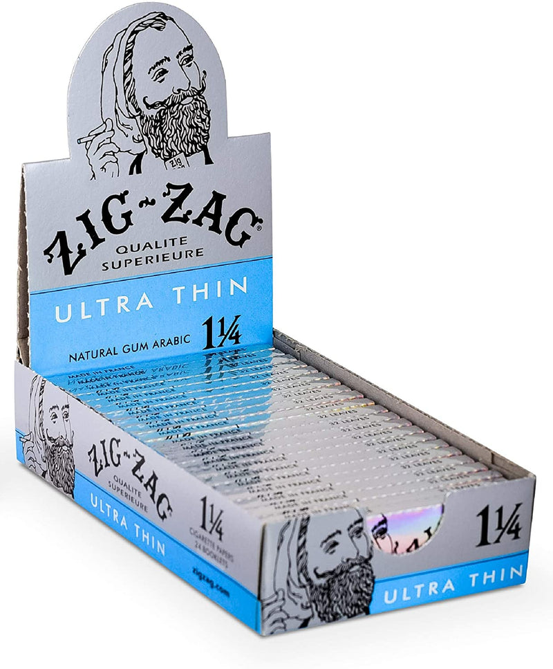 ZIG-ZAG ULTRA THIN PAPER 1 1/4 (24 packs)