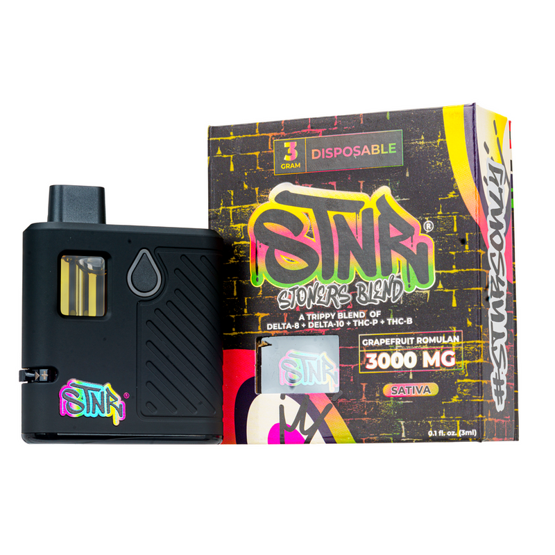 STNR STONERS BLEND 3000MG RECHARGEABLE DISPOSABLE 6CT/DISPLAY
