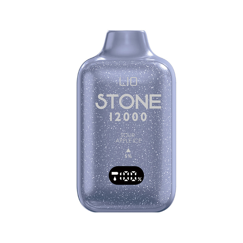LIO STONE 12000 PUFFS RECHARGEABLE DISPOSABLE VAPE 5CT/DISPLAY