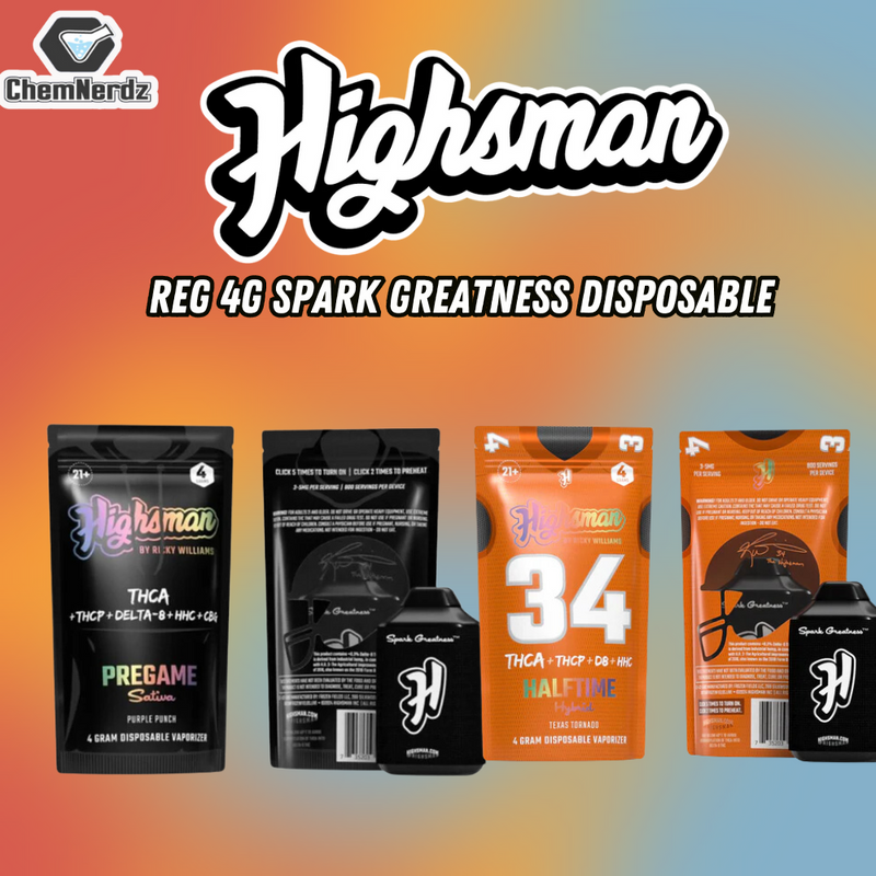 HIGHSMAN REG 4G SPARK GREATNESS DISPOSABLE 6CT/DISPLAY