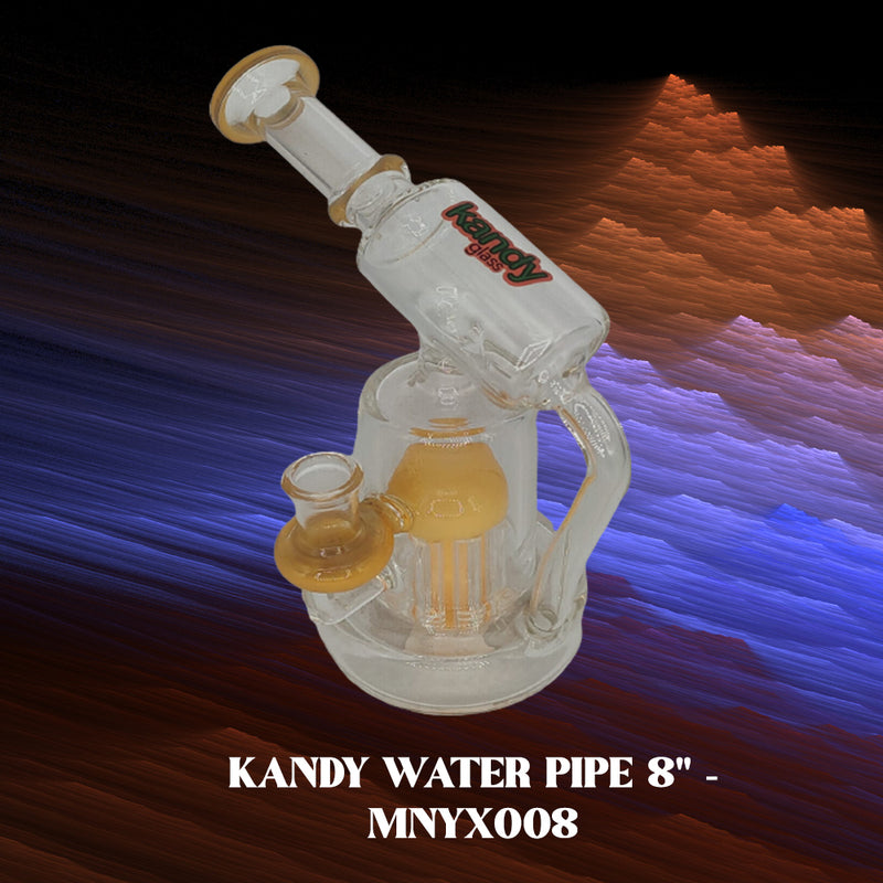 KANDY WATER PIPE 8" - MNYX008 1CT