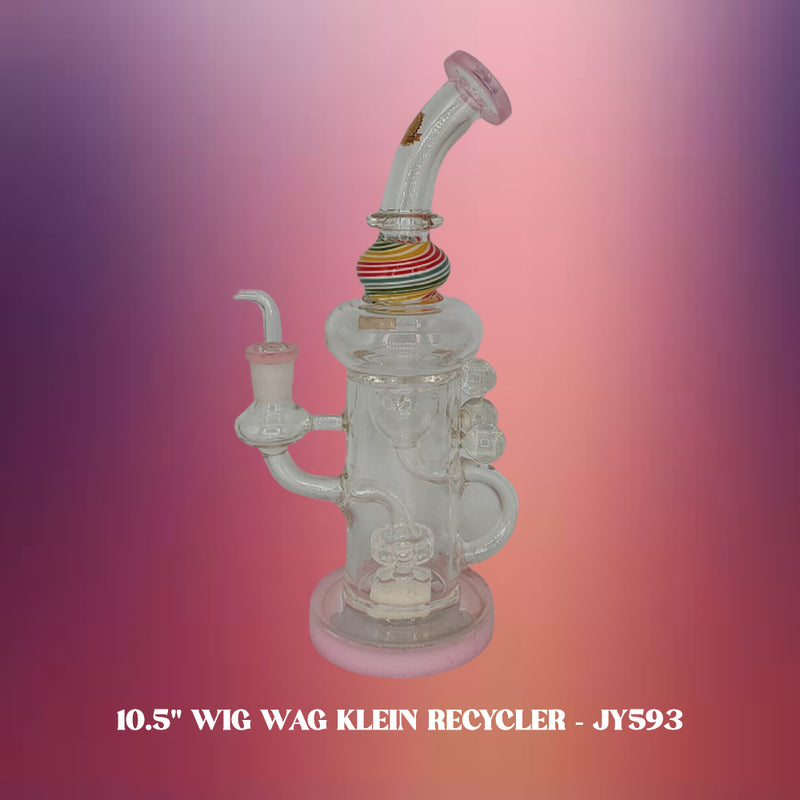 10.5" WIG WAG KLEIN RECYCLER - JY593 1CT
