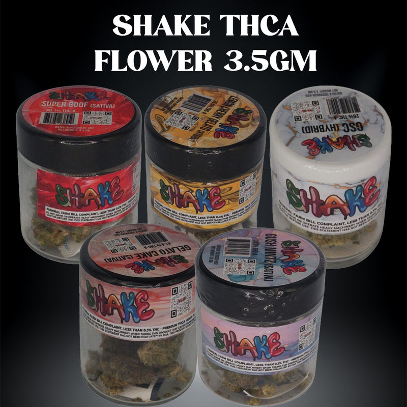 SHAKE THCA FLOWER 3.5GM 1CT/DISPLAY