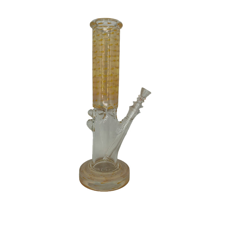 12" TALL FULLY FUMED BUBBLE TRAP WATER PIPE - JDFM 1CT