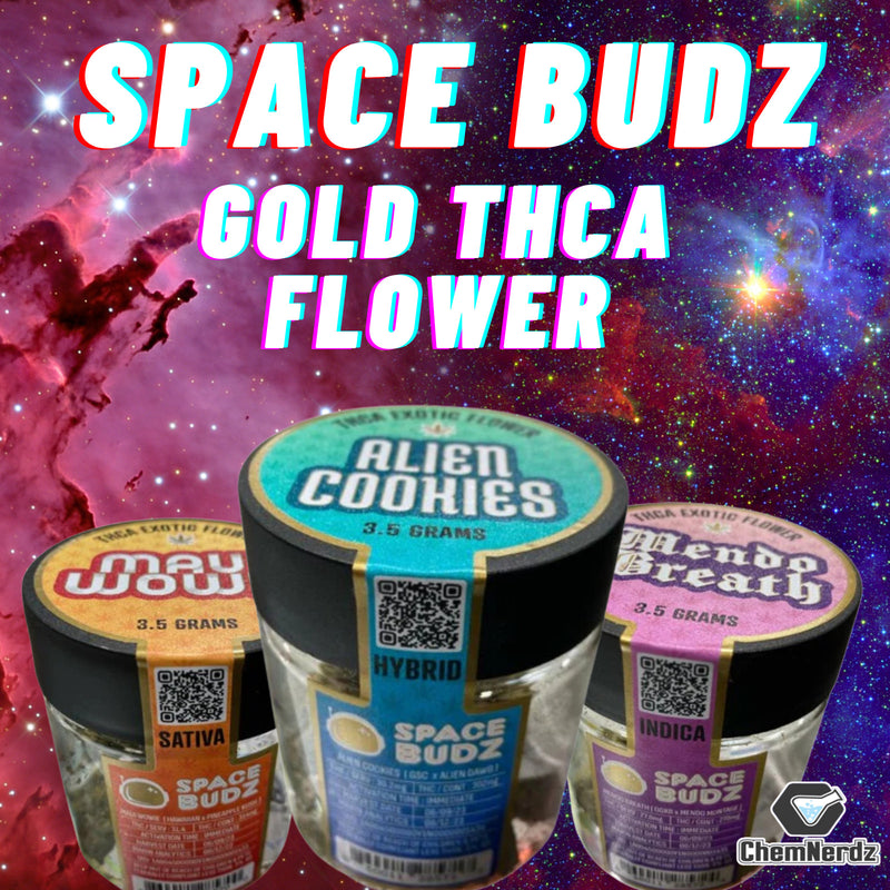 SPACE BUDZ 3.5G GOLD THCA FLOWER 1CT
